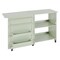 Foldable Sewing Table 46 Inch Work Surface Multifunction Light Green